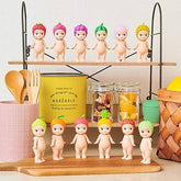 Sonny Angel Collectable Mini Cherub Figurines Fruit Series Blind Box (1pc) Simple Sonny Angel